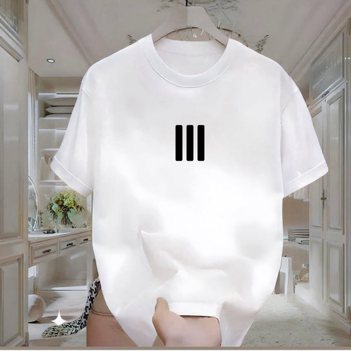 3 Line Printed T-Shirt