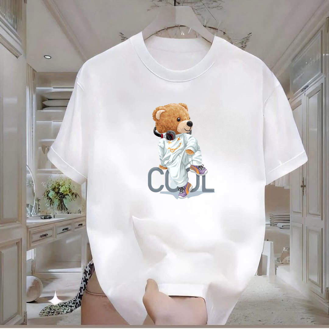 Cool Bear Printed T-Shirt
