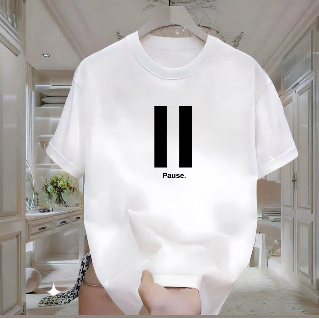 Pause Printed T-Shirt