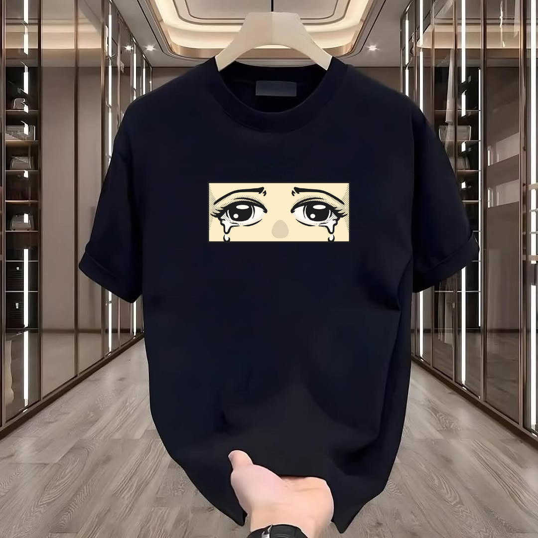Crying Eye Göz Printed Tshirt