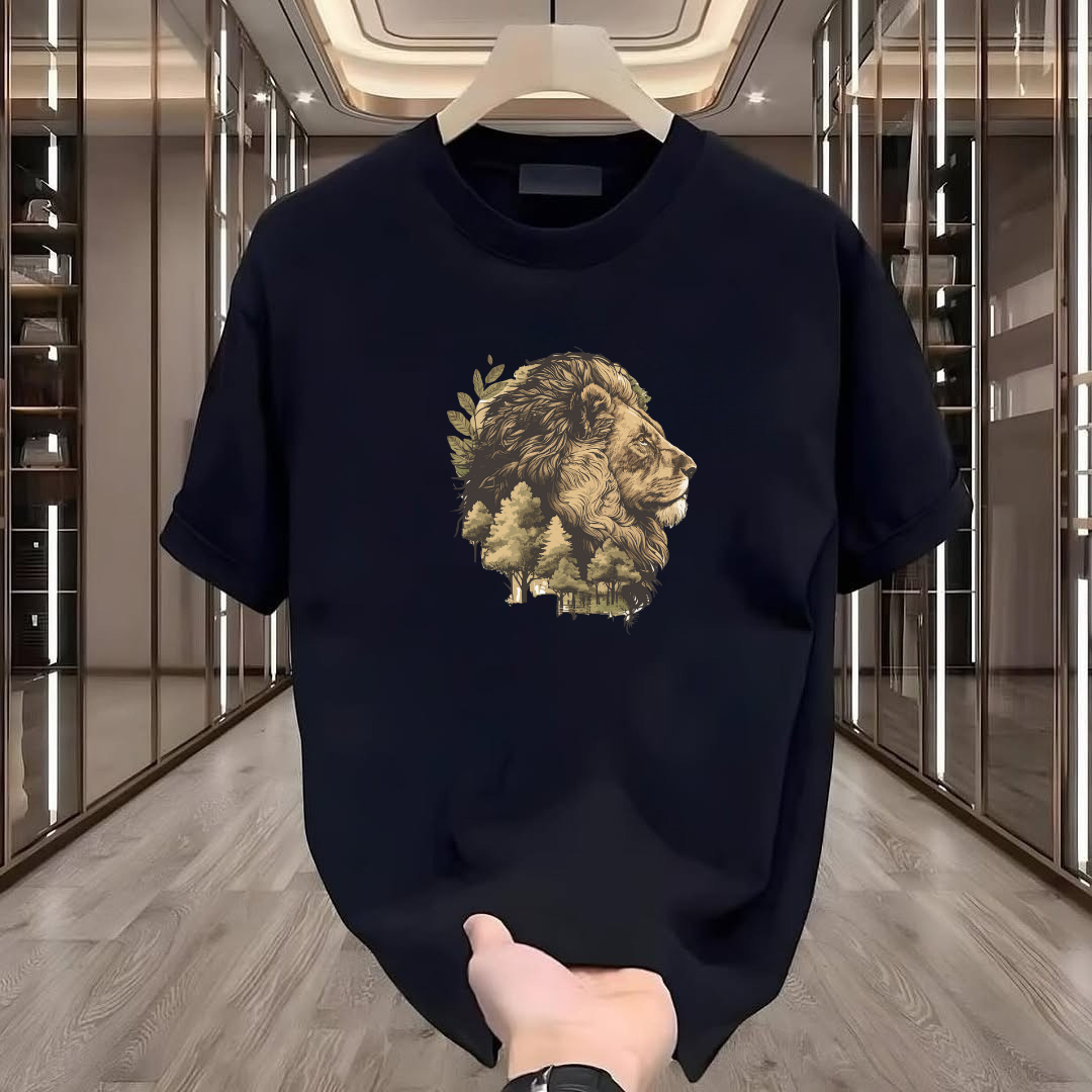 Lion Printed T-Shirt