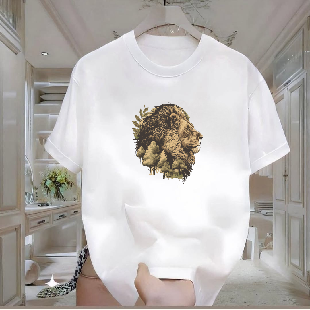 Lion Printed T-Shirt