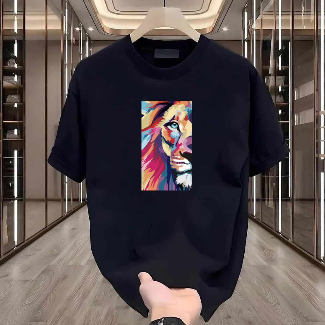 Lion Printed T-Shirt