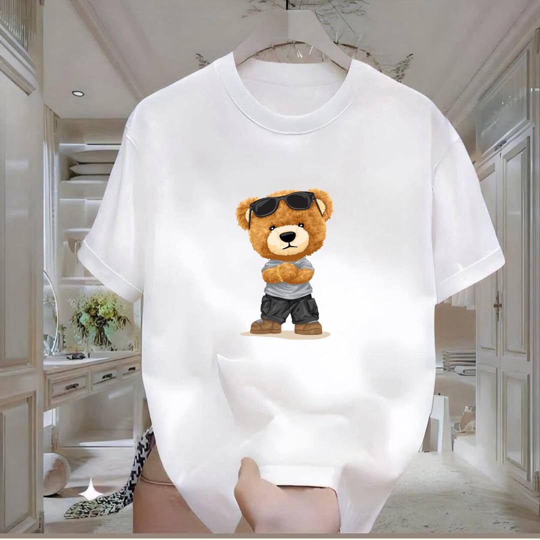Bear Printed Tshirt