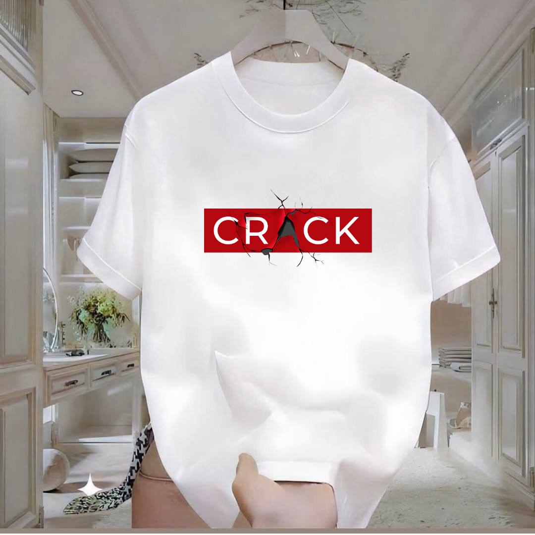 Crack Printed Tshirt
