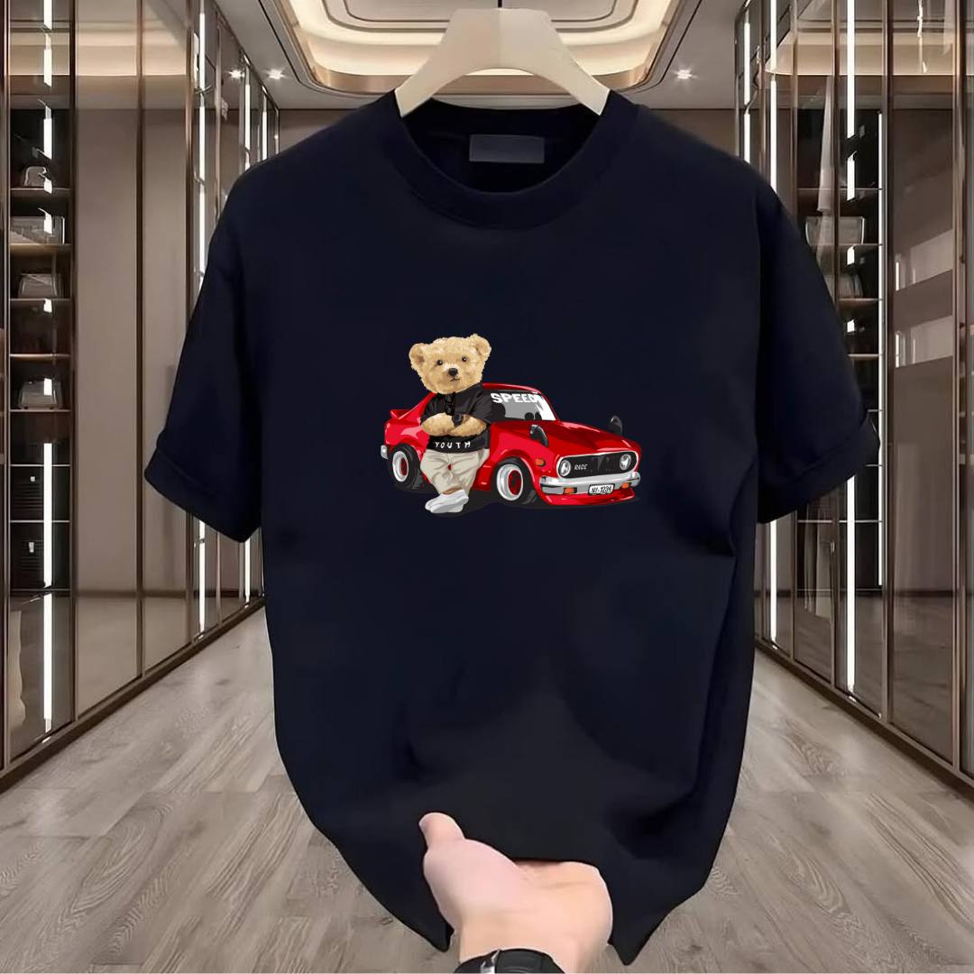 Red Bear Printed Tshirt