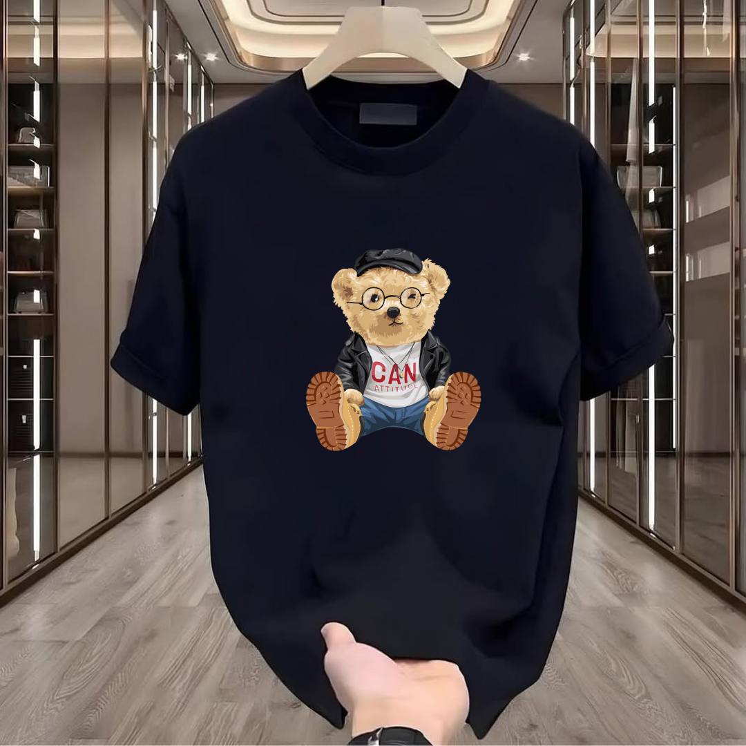 Can Bear Printed Tshirt