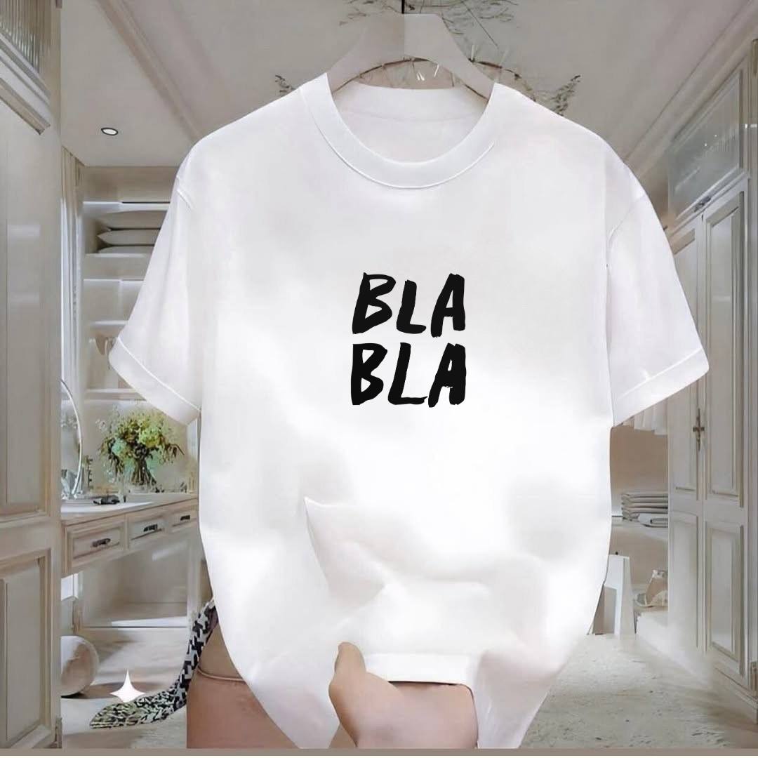 Bla Bla Printed Tshirt